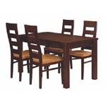 dřevěná židle FALCO + stůl UDINE 36